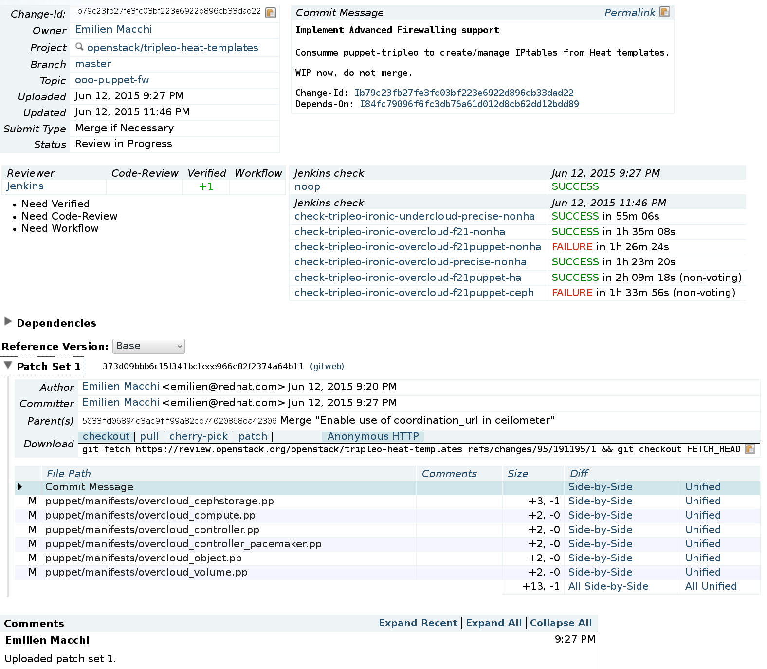 Gerrit code review